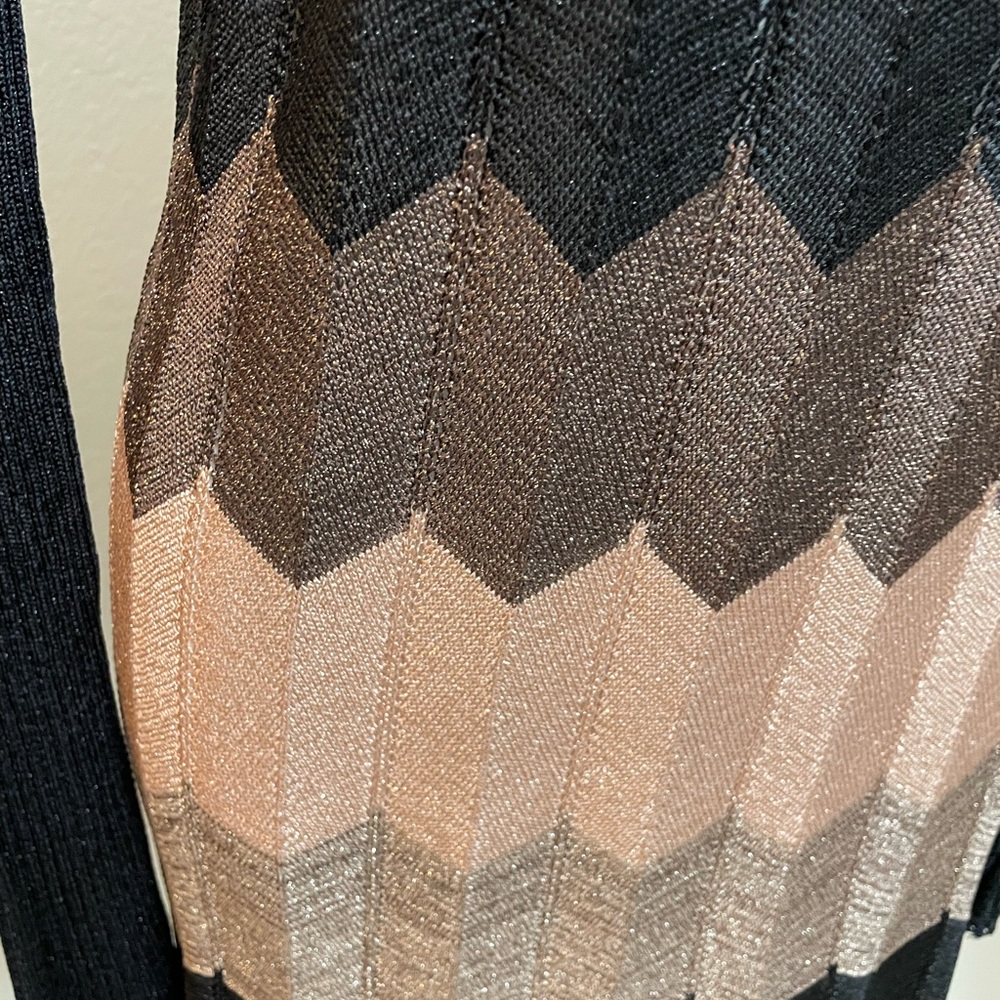 NWT Laundry by Design  Chevron Sweater Dress Small - Picture 5 of 7